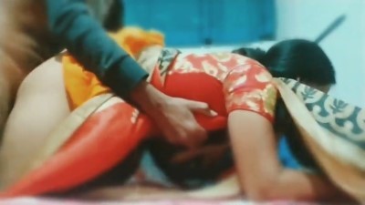 Excited tamil aunty saree village sex video