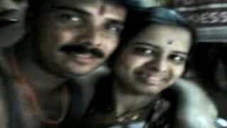 Andhra Telugu Couple horny mood in the kitchen