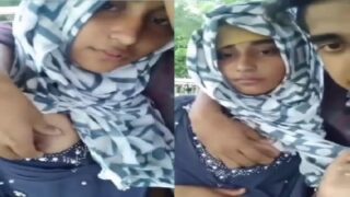 Naziriya begam boobs sucked in chennai park