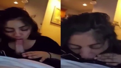 Crush went deep throat suck for money