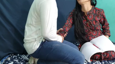 College girl seduces and fucks hard by tuition master