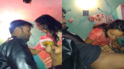 Young girl gives a full blowjob to a lover