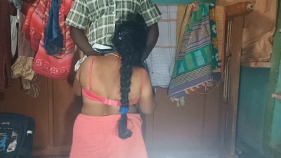 Village aunty secret affair with hubby’s relative