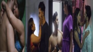 Real Rich Married Aunties enjoying a young man in Sex Movie