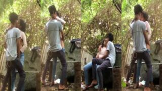 Kodikulam 19yr Teen couple hidden fucking in outdoor