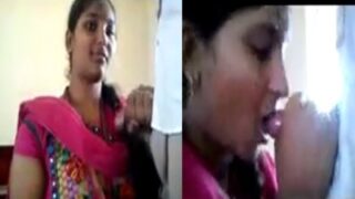 Madurai real College girl sexy blowjob to professor