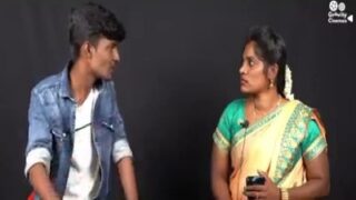 Trichy sadhana Aunty dirty talk in the interview