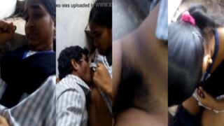 Trichy 18yr Teen couple hidden sex in the college