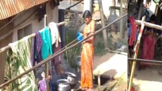 Theni local village aunty outdoor nude bath in hidden cam mms