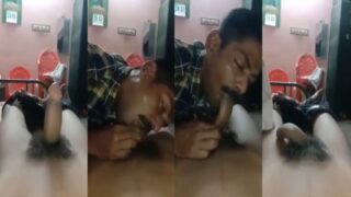 Trichy Gay uncle sexy blowjob and drinking cum