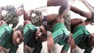 Villupuram Village 19yr Teen boy fucking uncle ass in outdoor