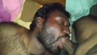 Madurai Village local Gay sucking lover’s big dick deeply