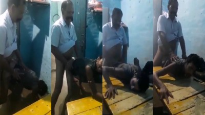 Village hostel warden uncle fucks gay student ass in doggy