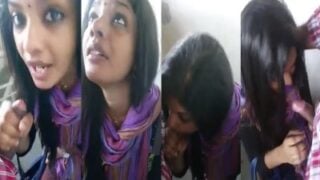 Kerala Desi girl Thulasi outdoor deep throat blowjob mms