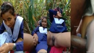 Tamilnadu Gramathu local 19yr Teen girl enjoy outdoor fucking