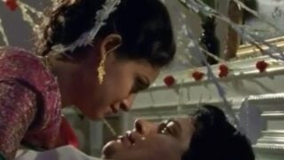 Beautiful Actress romantic lip kiss movie scenes