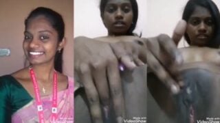Sri Lankan unmarried Tamil teacher nude masturbation mms