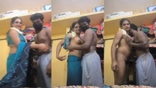 Real village shemale nude romance with her boyfriend
