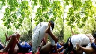 Chittur college couple outdoor fucking in a forest area