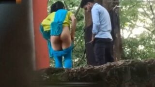 Coimbatore college couple outdoor quick fucking in park
