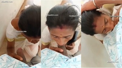Kumbakonam desi housewife lovely blowjob to customer
