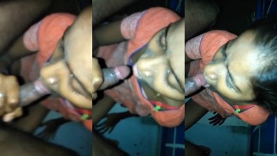 Villupuram local 19yr Teen girl outdoor blowjob mms