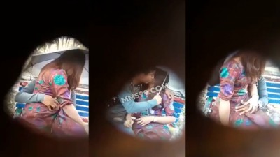 Village scandal outdoor park fucking in a mms sex capture