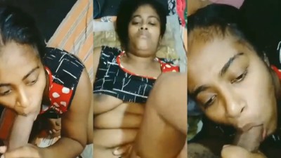 Chennai housewife sexy blowjob to her neighbor man