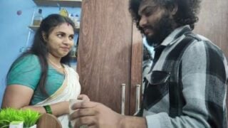 Malayalam mallu wife hot saree romance and erotic fucking