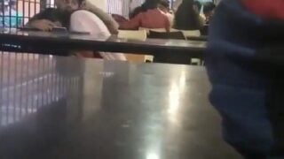 Chennai college girl sucking bf dick in a class room