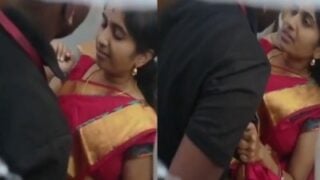 Coimbatore newly married wife saree fucking with office TL
