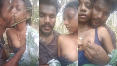 Trichy gramathu girl outdoor sex with hot kiss