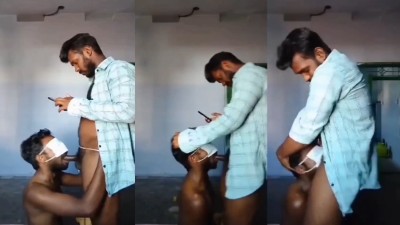 Tamil Nadu gramathu man fucking gay mouth hard in outdoor