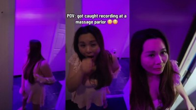Massage parlor desi mom asking a customer for a blowjob