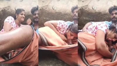 Palakkad village girl outdoor secret blowjob romance