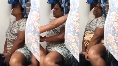 Malayali old aunty mom pussy licked by her step son