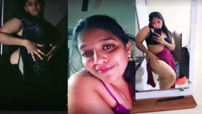 South Indian Telugu talking desi live tempting show