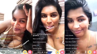 Malayalam talking sexy housewife tempting live show