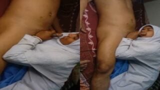 Innocent muslim girl sucking neighbor uncle dick