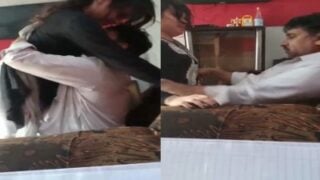 19yr Teen college girl having sex with Principle