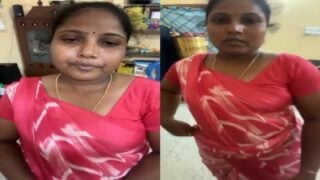 Coimbatore beautiful aunty tempting saree mms