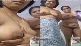 Lesbian aunties nude video call with big dick Kamaveriyan
