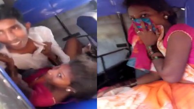 Local couple caught fucking on outdoor mms