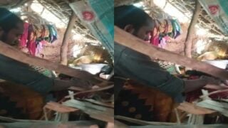 Grandmother secret saree fucking with young neighbor