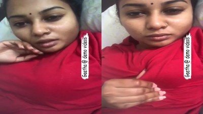 Chennai item mallu aunty boobs pressing with sex talk