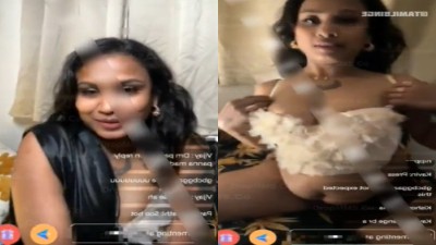 Chennai model item seducing ool talk with striping saree