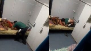 Real son fucks Tamil Mom on Bed in this secret cam video