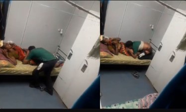 Real son fucks Tamil Mom on Bed in this secret cam video