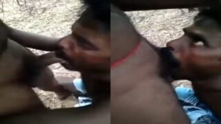 Pollachi gramathu gay forest deep blowjob capture