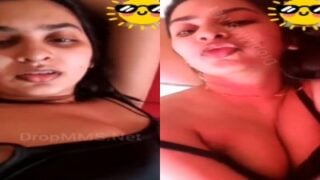 South Indian young actress hot boobs clip
